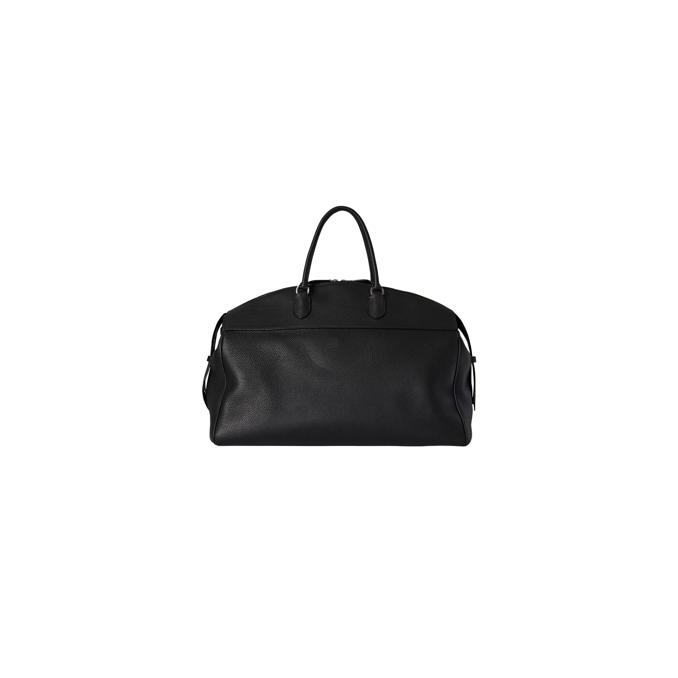 The R0w GEORGE DUFFLE IN LEATHER BLACK W1630L129BAS (43*30*18cm) Master Quality